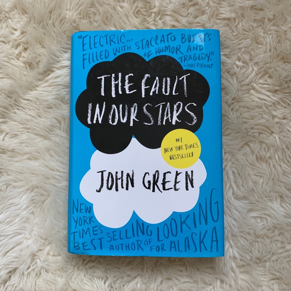 hardcover: The Fault in Our Stars